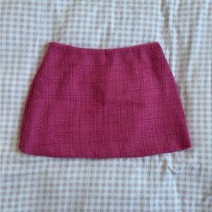 SHEIN Pink Mini Skirt